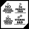 image:imageOikos 30g Protein Shake Strawberry High Protein Drinks Shelf Stable Ready to Drink 5g Prebiotic Fiber 12 fl oz Bottle 4 Count