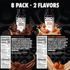 image:imageOikos 30g Protein Shake Strawberry Shelf Stable High Protein Drinks Ready to Drink 5g Prebiotic Fiber 12 fl oz Bottle 12 CountChocolate  Vanilla