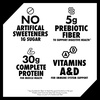 image:imageOikos 30g Protein Shake Strawberry Shelf Stable High Protein Drinks Ready to Drink 5g Prebiotic Fiber 12 fl oz Bottle 12 CountChocolate