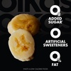 image:imageOikos Triple Zero Banana Creme Nonfat Greek Yogurt 0 Fat 0g Added Sugar and 0 Artificial Sweeteners Just Delicious High Protein Yogurt 53 OZ Cup