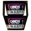 image:imageOikos Triple Zero Mixed Berry Nonfat Greek Yogurt Pack 0 Fat 0g Added Sugar and 0 Artificial Sweeteners Just Delicious High Protein Yogurt 4 Ct 53 OZ Cups