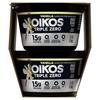 image:imageOikos Triple Zero Vanilla Nonfat Greek Yogurt Pack 0 Fat 0g Added Sugar and 0 Artificial Sweeteners Just Delicious High Protein Yogurt 4 Ct 53 OZ Cups53 Ounce Pack of 4