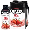 image:imageOikos 30g Protein Shake Strawberry High Protein Drinks Shelf Stable Ready to Drink 5g Prebiotic Fiber 12 fl oz Bottle 4 Count