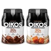 image:imageOikos 30g Protein Shake Strawberry Shelf Stable High Protein Drinks Ready to Drink 5g Prebiotic Fiber 12 fl oz Bottle 12 CountChocolate  Salted Caramel