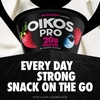 image:imageOikos Pro Mixed Berry YogurtCultured UltraFiltered Milk Product 20 Grams of Protein 0g Added Sugar Just Delicious High Protein Snacks 53 OZ Cup