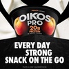 image:imageOikos Pro Peach YogurtCultured UltraFiltered Milk Product 20 Grams of Protein 0g Added Sugar Just Delicious High Protein Snacks 53 OZ Cup