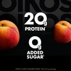 image:imageOikos Pro Peach YogurtCultured UltraFiltered Milk Product 20 Grams of Protein 0g Added Sugar Just Delicious High Protein Snacks 53 OZ Cup