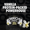 image:imageOikos Pro Vanilla YogurtCultured UltraFiltered Milk Product 20 Grams of Protein 0g Added Sugar Just Delicious High Protein Snacks 53 OZ Cup53 Ounce Pack of 1