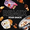 image:imageOikos REMIX Smores Vanilla Nonfat Greek Yogurt with Graham Cookies Dark Chocolate and Toasted Marshmallow Bark MixIns Delicious High Protein Yogurt Snack With 11g of Protein 45 OZ Cup