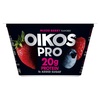 image:imageOikos Pro Mixed Berry YogurtCultured UltraFiltered Milk Product 20 Grams of Protein 0g Added Sugar Just Delicious High Protein Snacks 53 OZ Cup