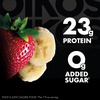 image:imageOikos Pro Strawberry Banana Cultured Dairy Drink 23 Grams of Protein 0g Added Sugar Just Delicious High Protein Snacks 7 FL OZ Bottle